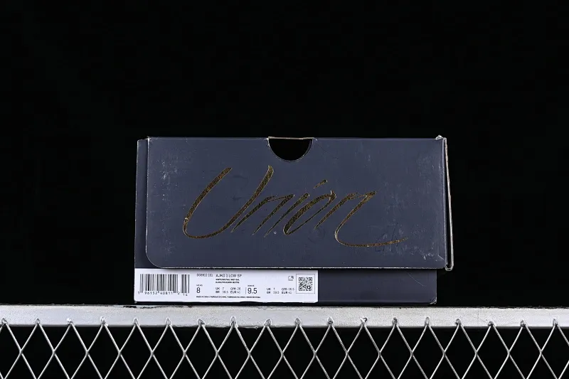 All categories Air Jordan Jordan series basketball shoes Air Jordan 1 Low Y version Uion LA x Air Jordan AJ1 KO Low joint white and gray low-top retro basketball shoes DO8912-101